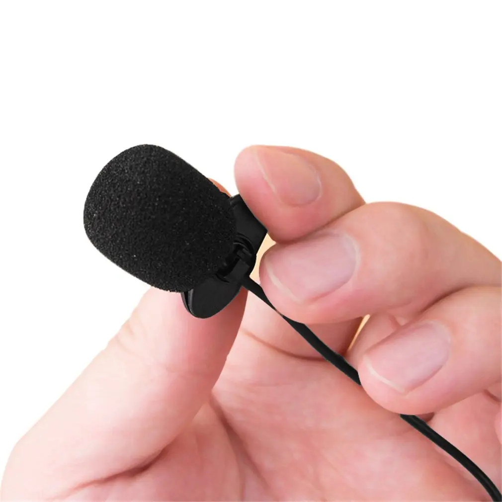 3,5 мм разъем мини портативный микрофон конденсаторный зажим на лацкане для микрофона WiredMikrofo/микрофона для телефона для ноутбука