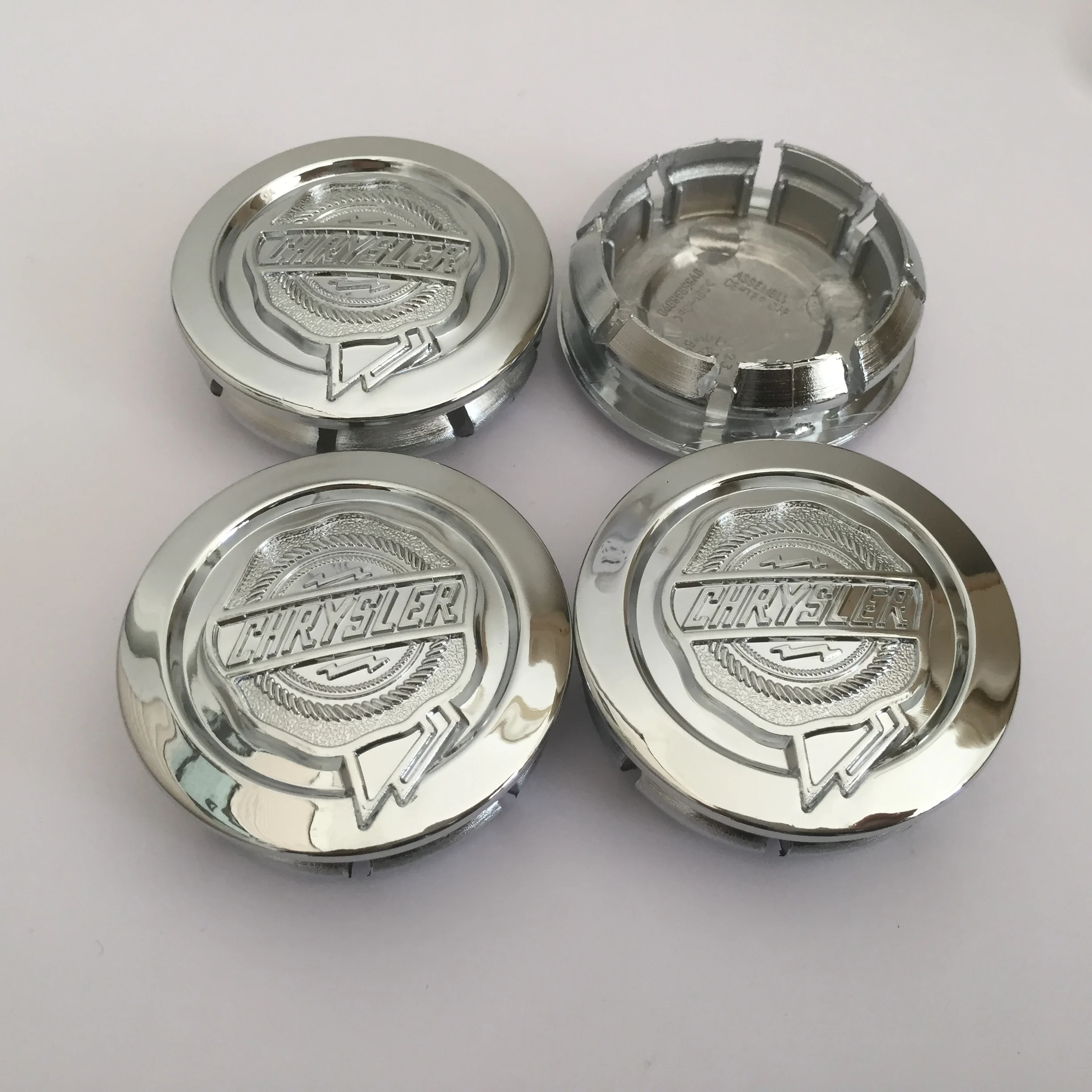 4pcs 54mm Chrysler 300C Car Wheel Center Cover Hub Cap Resin Badge