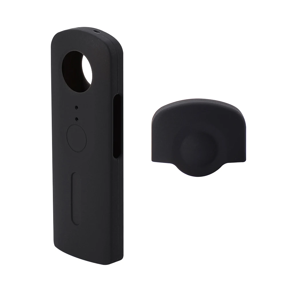 

Andoer Camera Protective Silicone Cover Case with Lens Cap for Ricoh Theta V 360-Degree Camera