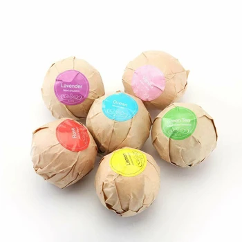 

6pcs Fizzy Spa Cleaner Relaxing Non Irritating Christmas Gift Skin Care Aromatherapy Moisturizing Bubble Handmade Bath Bombs Set