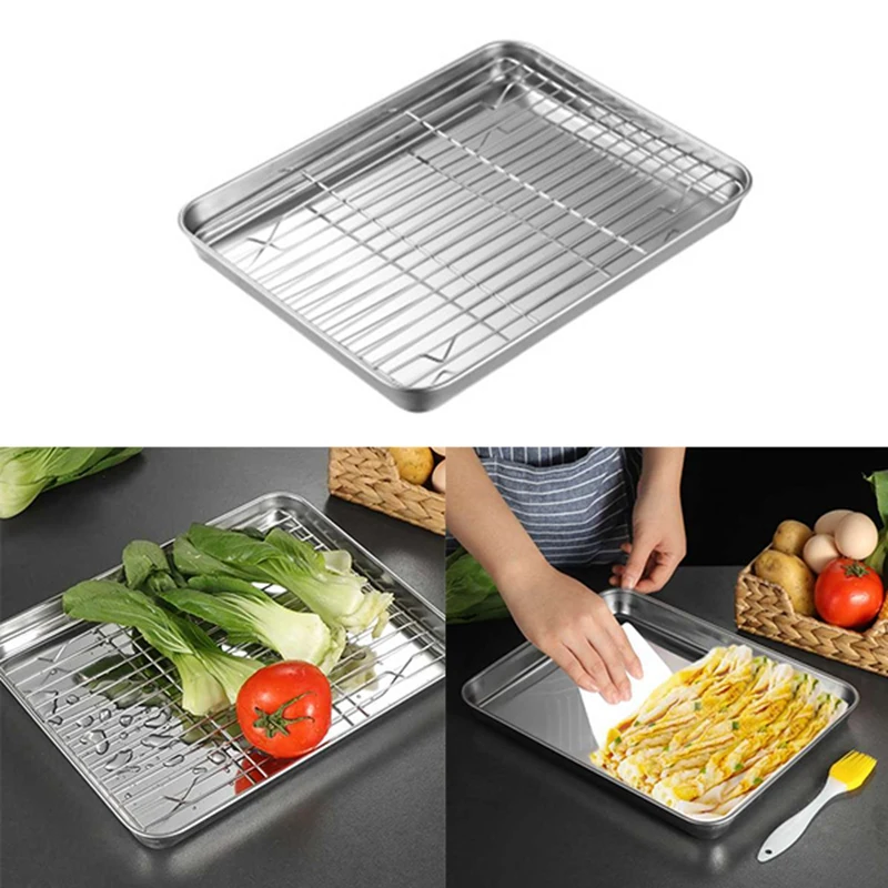 Поднос и стеллаж для духовки с охлаждающей полкой можно мыть в посудомоечной