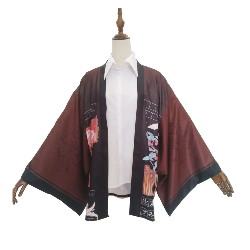 

Anime Bungo Stray Dogs Dazai Osamu Nakahara Chuya haori Yuori cosplay costume coat halloween costumes for women men