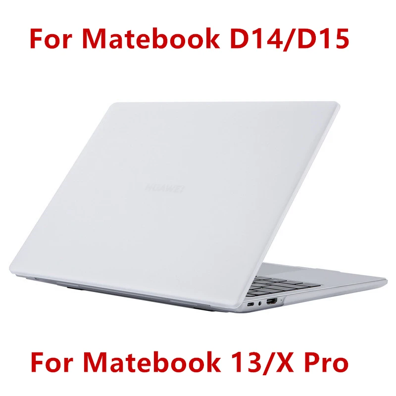 

Laptop Case for Huawei Matebook D 14 D 15 2019 2020 D14 D15 Matte Crystal Clear Hard Cover for Maebook X Pro 13 inch 2019 2020
