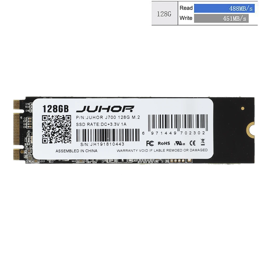 

JUHOR M.2 SSD 128GB 256GB HDD 2280 NGFF SSD M2 SATA 1tb 2tb PC RAM support slots motherboard Hard Drive for Laptop Desktop