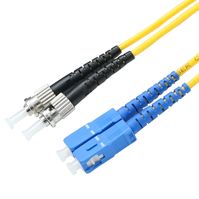 Fiber Optic Patch Cable SC/UPC-ST/UPC Singlemode Duplex Fiber 2.0mm  Fiber optic jumper