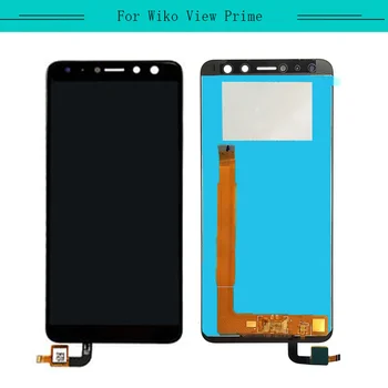 

Tested 3pcs Complete For Wiko View Prime Full LCD Display with Touch Screen Digitizer Assembly Free Shipping