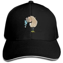 Забавная бейсболка с совой, кепка для папы, низкопрофильная Регулируемая Кепка для мужчин и женщин