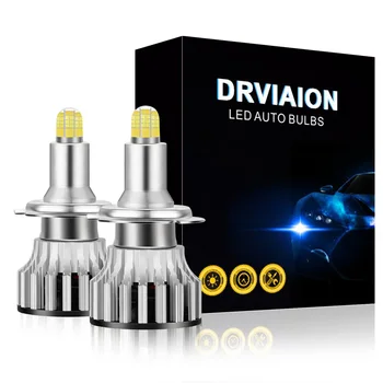 

Blubs Headlights W/ Smart Chips Mini Super Light Car LED Lamp 120W 18000LM Auto