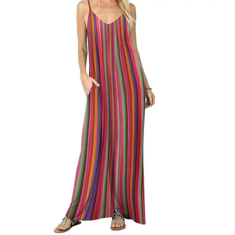 

Swimsuit Dress Beach Pareo On The Summer Swim Exit Saida Praia 2019 Rainbow Stripe Sexy Strap Acetate Patchwork Beach Wear