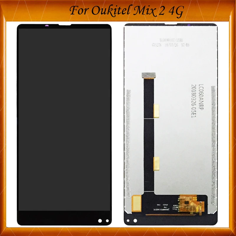 

5.99 inch For Oukitel Mix 2 Mix 2 4G LCD Display+Touch Screen Digitizer 100% Working Well Assembly Replacement
