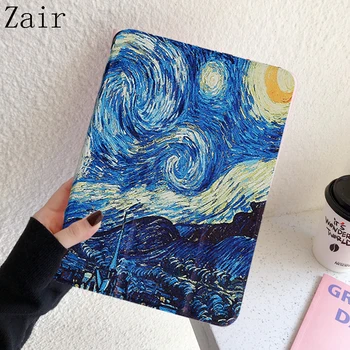 

Tablet Cover For Apple iPad Mini 4 5 A1538 A1550 A2133 A2124 A2125 A2126 Flip PU Leather Painted Case For iPad Mini 1 2 3 7.9''