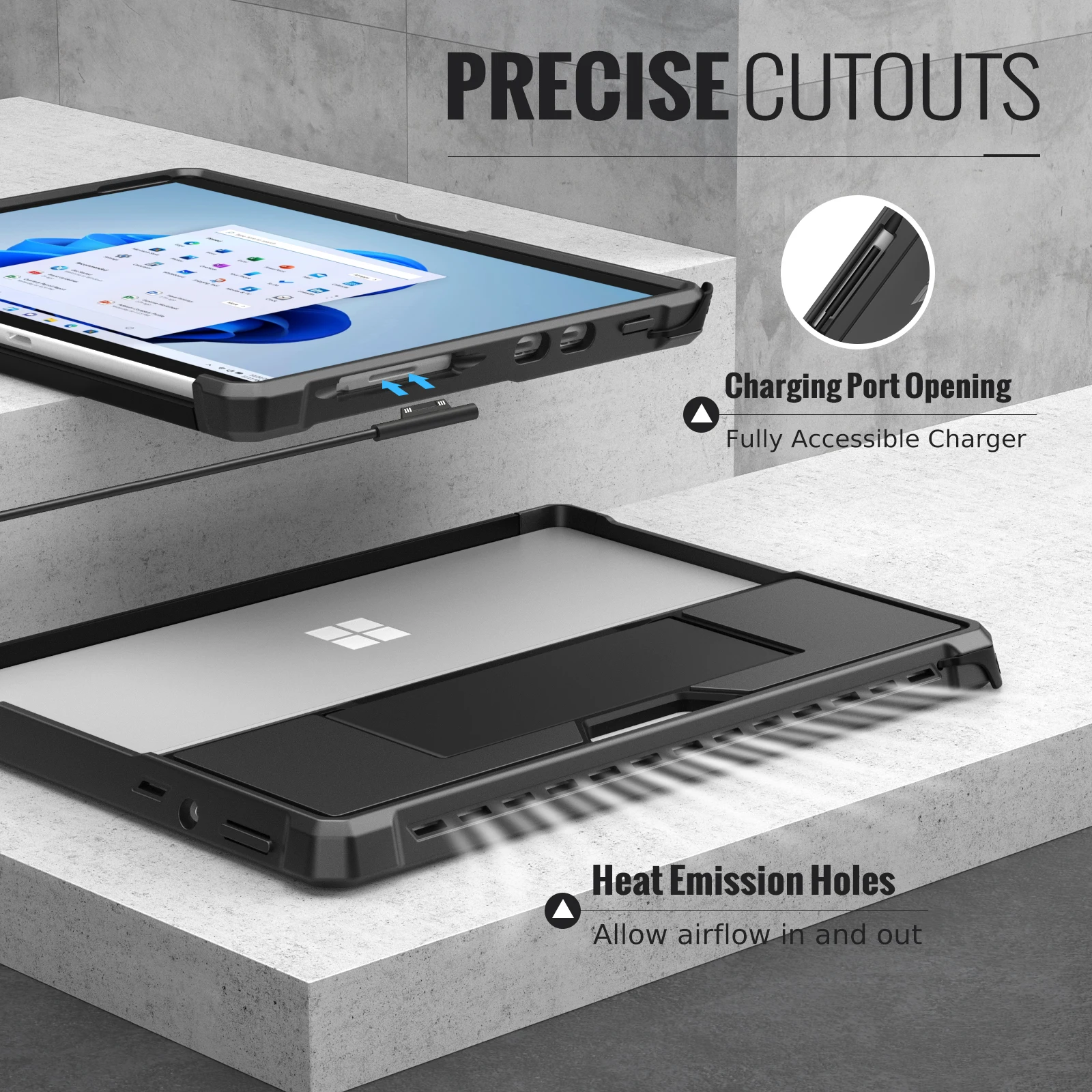 MoKo Case For Microsoft Surface Pro 8-13