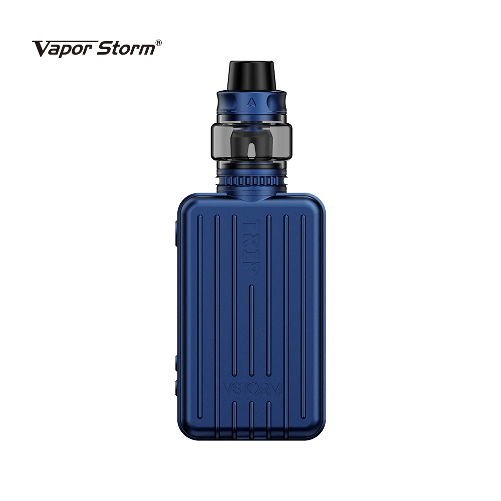 Vapor Storm Trip 200 Вт Vape коробка мод питание от 18650 батарея с 6 мл Hawk 510 Ом катушка бак 0,91 с дюймов OLED Vape комплект