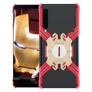 

Marvel Hero Elements Aluminum Metal Bumper Case For Samsung Galaxy A9 2018 Thin Hard Drop Protection Phone Case Bumper Cover A9S