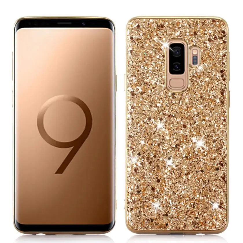 

Luxury TPU Rhinestone Flash Plating Hard Phone Case FOR:iphone Samsung Huawei xr xs max note s8 s9 s10 mate P 20pro lite