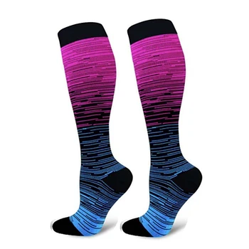 

Knee High Stockings Men Women Compression Socks Sports For Anti Fatigue Pain Relief Outdoor Sock