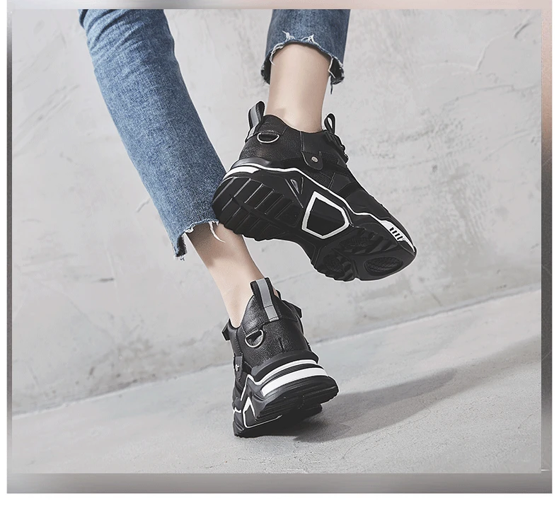 Женские кроссовки; модная повседневная обувь; Женская удобная обувь из дышащего сетчатого материала на шнуровке; обувь из вулканизированного материала на платформе; Chaussure Femme
