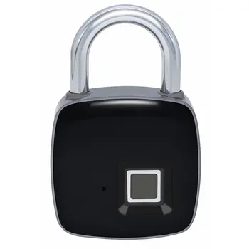 

P3 Home Security keyless USB Rechargeable Door Lock Fingerprint Smart Padlock Quick Unlock