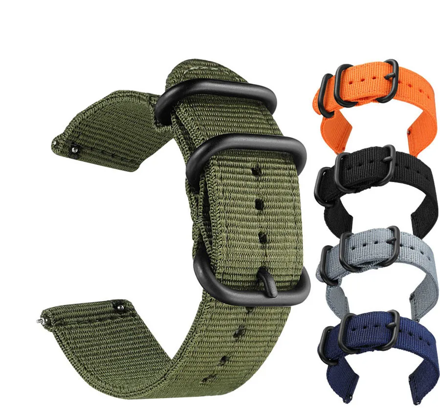 

Multi-function Colorful Breathable Nylon Watch band Bracelet for Galaxy Watch Gear S3 46mm 22mm
