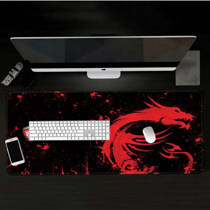 Maiya My Favorite MSI Rubber Mouse Mat Pad Large Mouse Pad Keyboards Mat