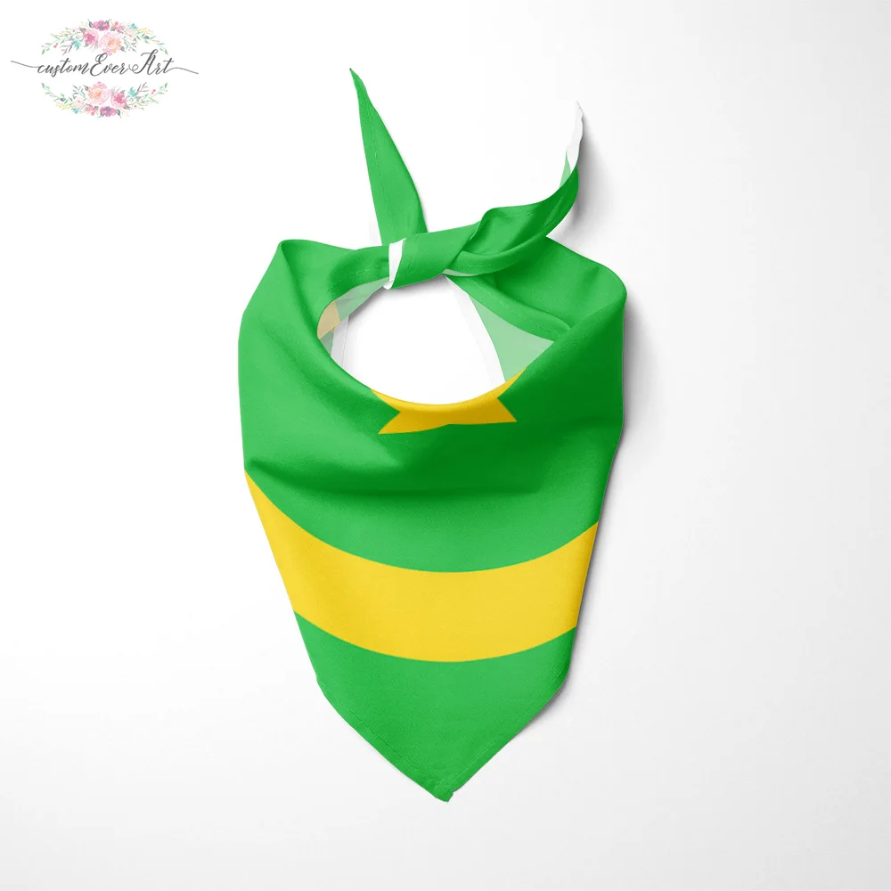 

The Mauritania flag Dog Bandana Cat Bandana Pet Bandana Pet Accessory personalized name custom pet present scarf