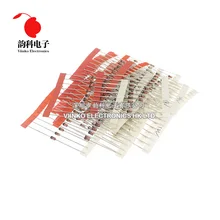 1/2W зенеровский диод 0,5 W 3,3 V-30 V 14values* 10 шт. = 140 шт. Ассорти Ассортимент Набор BZX55C серии DIY Kit