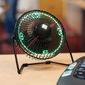 

Portable USB Rechargeable Cooling Fan Sturdy Metal Frame Air Cooler Mini USB Fan Mute Silent Fan Home Office Desktop PC Laptop