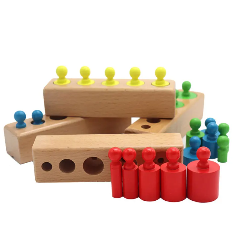 montessori cylinder blocks for toddlers