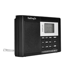 Dawupine полно диапазонное цифровой Дисплей FM/AM двухдиапазонный полу-монолитный радио средней длины волны коротковолновой Подарочное радио