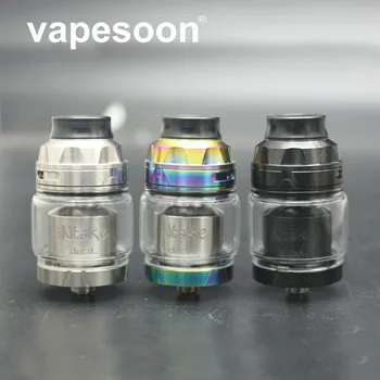 

High quality Intake Dual Coil Deck RTA Atomizer 26mm 4.2ml /5.8ml Capacity Leekproof Top Vape RTA Fit All 510 box mod 3 colors