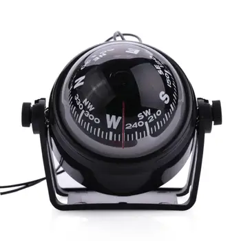 

Black ABS Sea Marine Electronic Boat Caravan Truck 12V Digital Compass LED Light