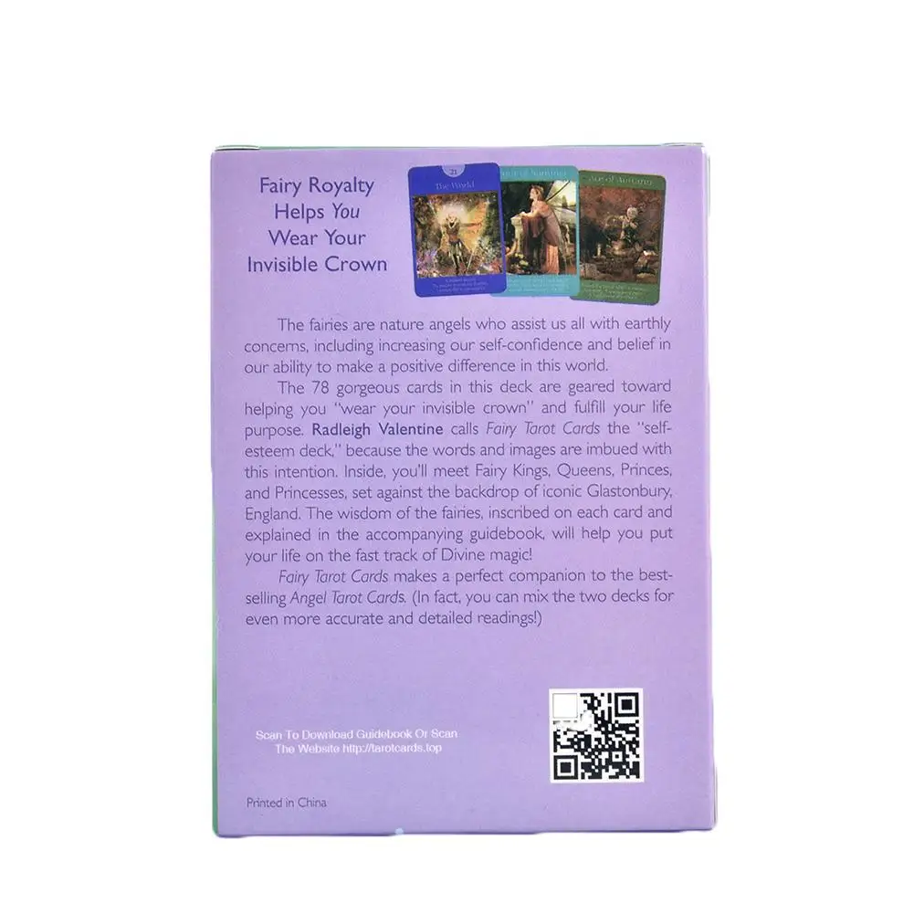 78 шт./упак. Фея карты Таро палубы английский таинственный Настольная игра карты для личного Применение Oracle карты Таро вечерние карточная игра