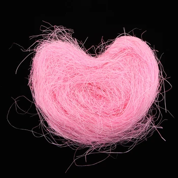 

30g Natural Raffia Jute Wedding Packing Material Gifts Box Baskets Filler
