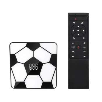 

Q96 Smart Android 9.0 Tv Box Rk3229 Quad Core Uhd 4K Media Player 2Gb / 16Gb 2.4G Wifi H.265 Vp9 Hdr10 Video Player Voice Remote
