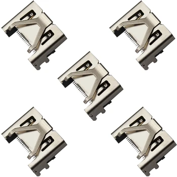 

for PlayStation PS 4 Pro & Slim Display HDMI Socket Jack Connector for PS4 Slim Console HDMI Port 5PCS