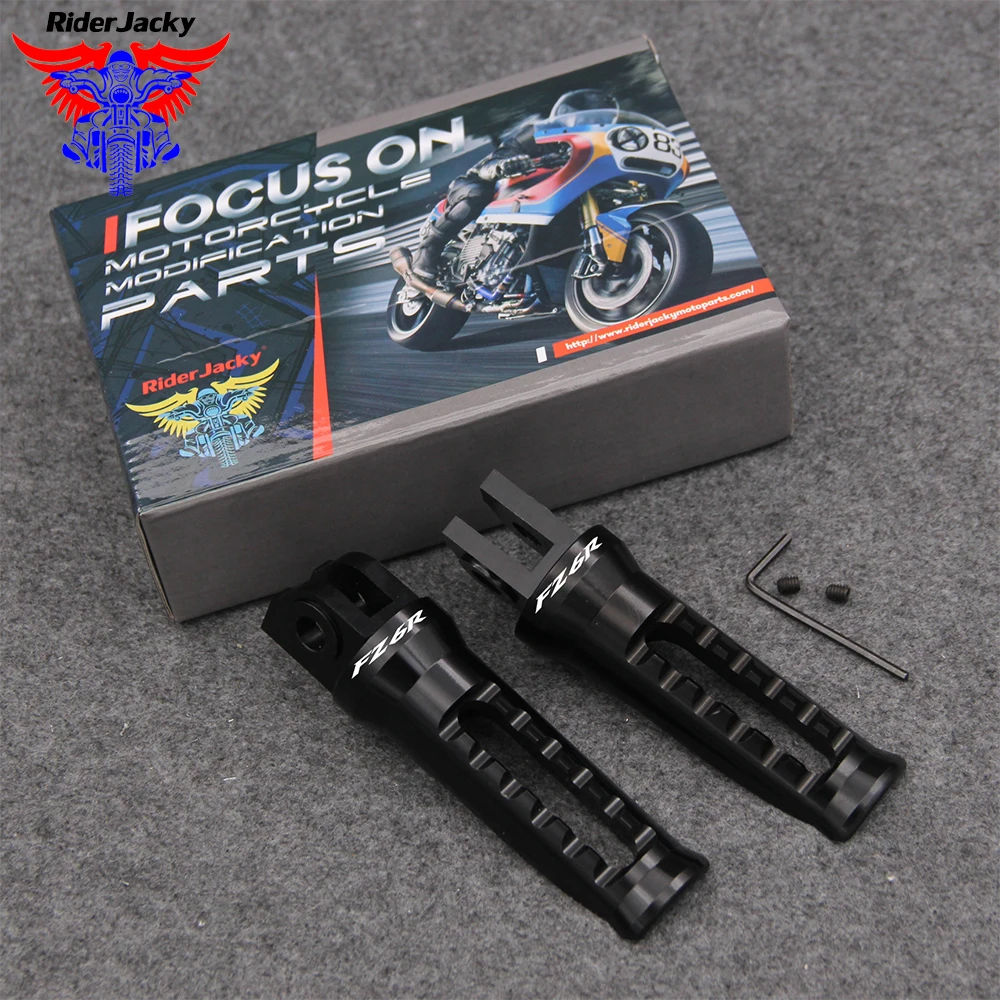 RiderJacky ЧПУ спереди мотоциклетные стопы ног подножки подставки для ног педаль для Yamaha FZ 6R FZ6R FZ 600R 2009- 2013