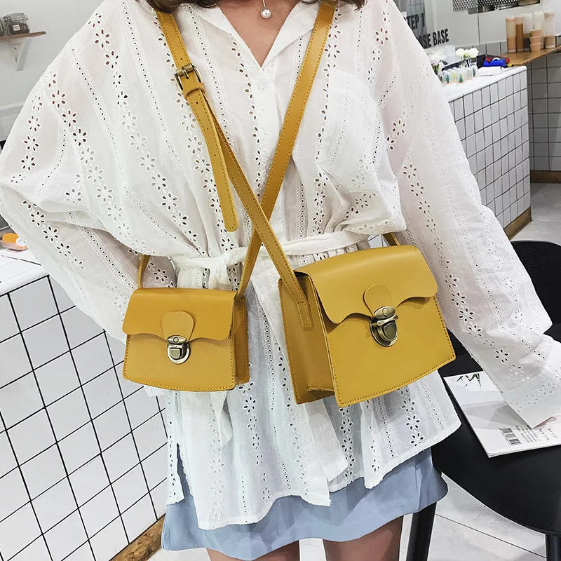 

Net red bag Joker Western style slung a small bag of women 2019 new fashion Mori size single shoulder small square bag