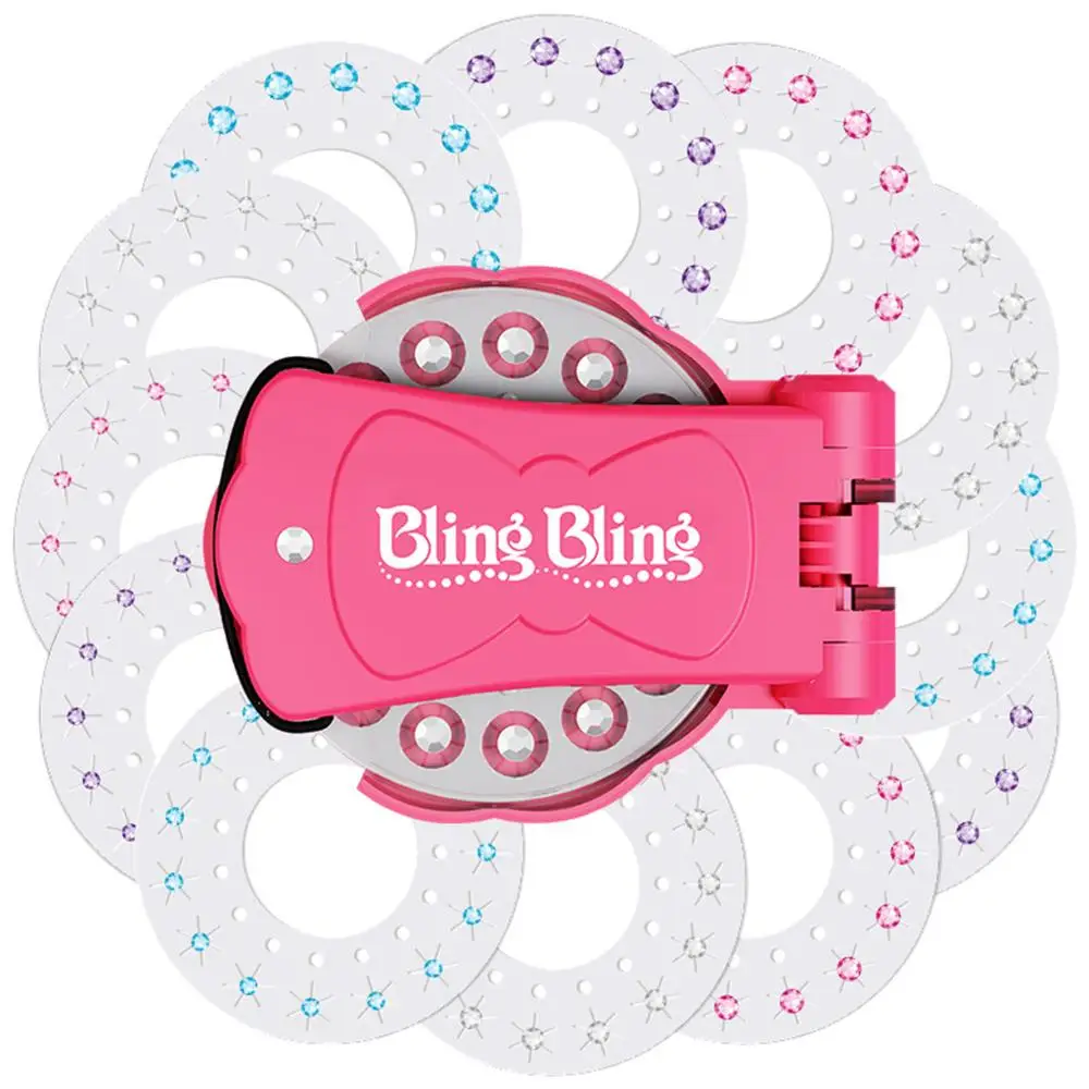 Bling-It-On! Заколка для волос, Набор цветных бусин-включает в себя 180 круглых бусин