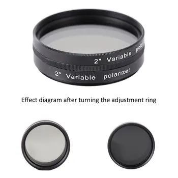 

1.25 2 inch Filter Variable Polarizing for Astronomy Monocular Telescope & Eyepiece Filter Excellent Quality F9147