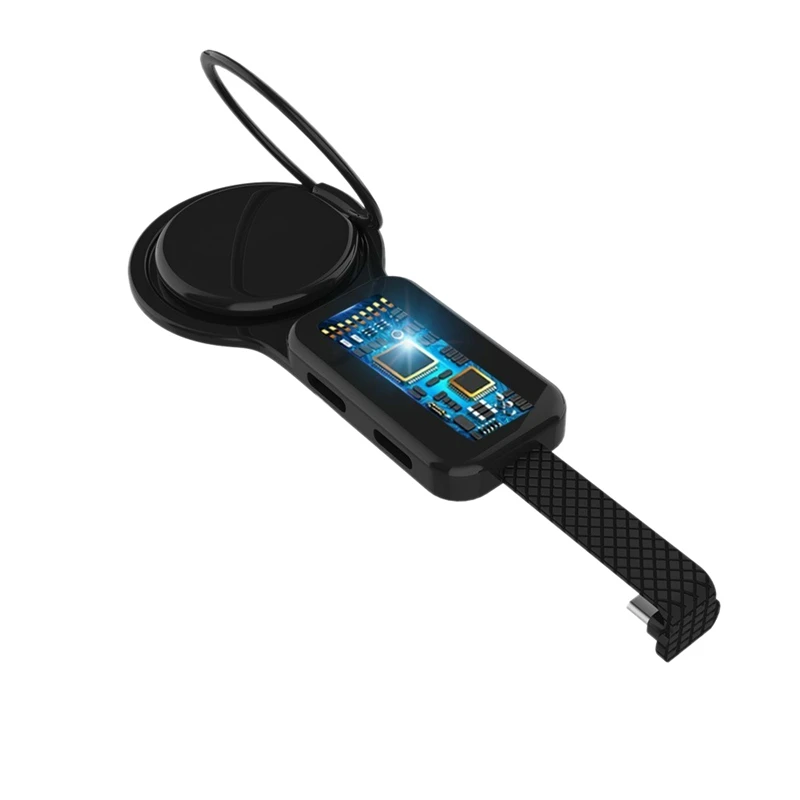 

Typec Dual Adapter & Ring Holder Charger Adjust Phone Holder Fast Charging For Xiaomi 9 Huawei Adapter Otg