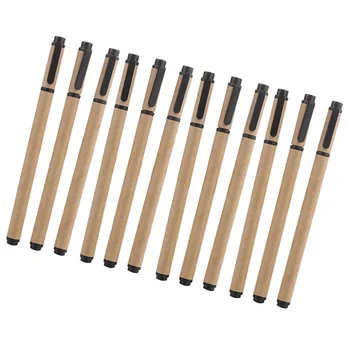 

12 Pcs Durable Practical Portable Creative Gel Pen Roller Pen Rollerball Pen Sign Pen for Students Children Women
