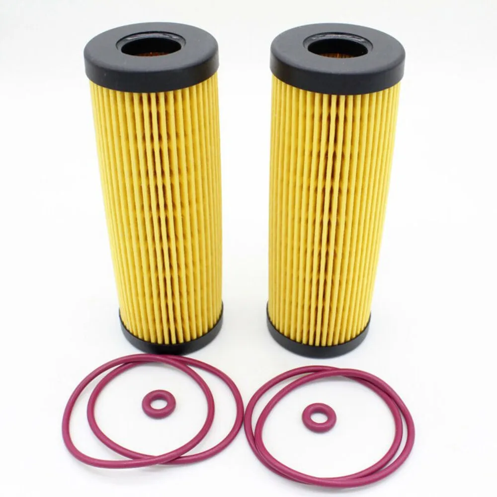 Set Of 2 Oil Filter FT4Z-6731-A For Ford F-150 Edge 2.7L V6 Turbocharged Filter Element car oil filter car filter