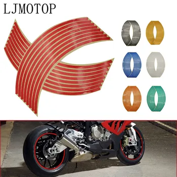 

Motorcycle Wheel Sticker Motocross Reflective Decals Rim Tape Strip For Suzuki 600 750 KATANA GSXS1000 GSX600 Katana