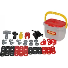 Набор Механик,(32 элемента)(в ведёрке