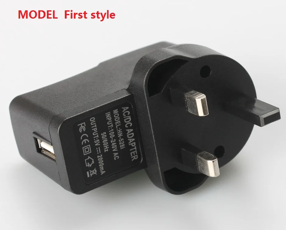 50 шт. UK usb настенное зарядное устройство. Штепсельная Вилка адаптера 5 в 2 А