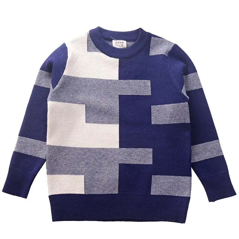 For 150190cm Height Big Boy Teenagers Winter Sweaters Autumn Spring