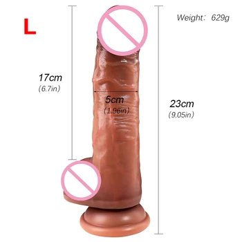 Big Ejaculated Dildo Realistic Silicone Penis with Suction Cup Adult Sex Toys for Women G Spot Stimulator Spraying Sperm Dildos 6