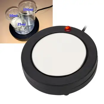 

220V Household Mini Stainless Steel Electric Lip Stick Melting Stove Heating Plate Coffee Stove CN Plug Makeup Tool Kits