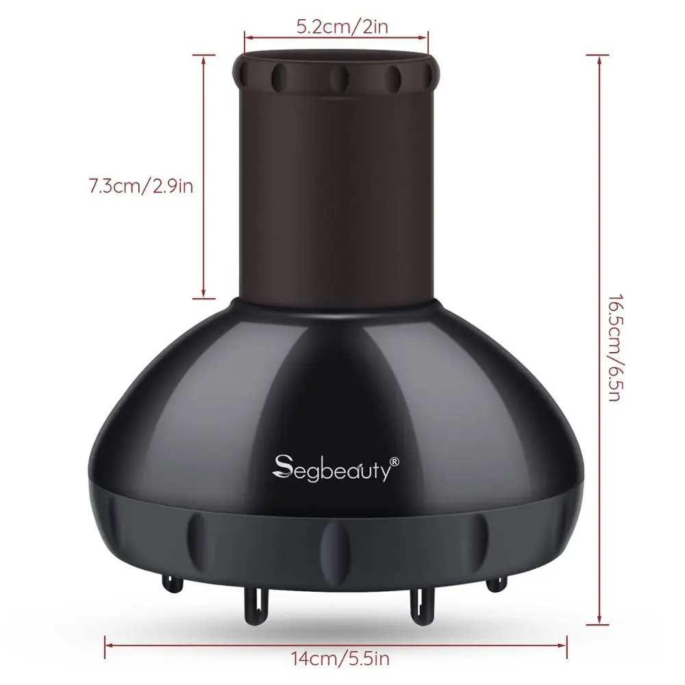 Enhanced Hair Dryer Diffuser for Curly and Wavy Styles – Frizz-Free Salon Finish