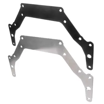 

Convert Turbo 350 Transmission Adapter PlateTH400 to for Chevy Engine 1962-Up Small 450x250x30mm Black and Silver